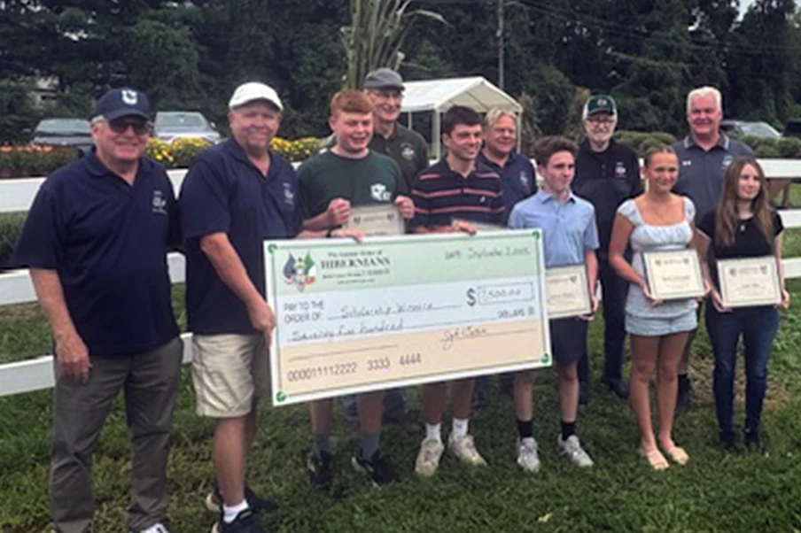 2023 AOH Newtown PA Scholarship Winners